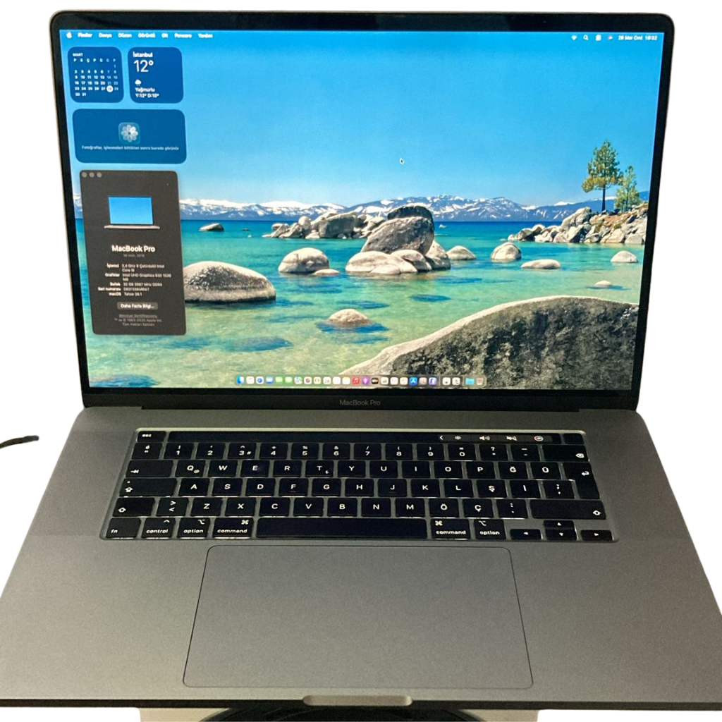 Apple MacBook Pro 16 inç (2019) A2141 - i9 İşlemci - 32GB RAM - 1TB SSD
