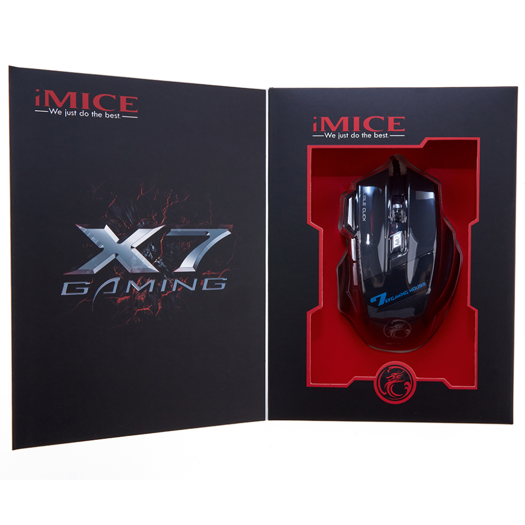 iMice X7 Profesyonel Gaming Mouse | 7 Tuşlu | 5500 DPI | Double-Fire Key