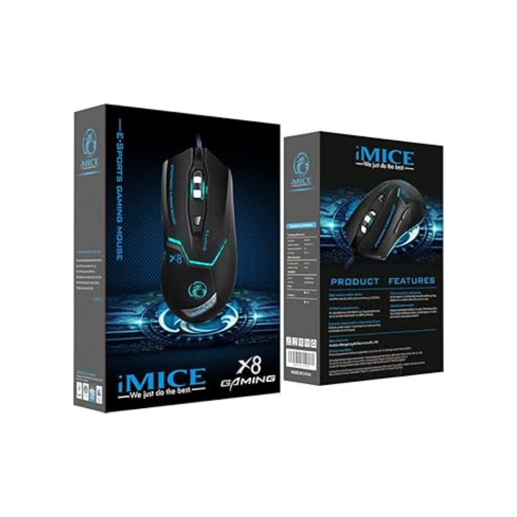 iMice X8 Profesyonel Gaming Mouse | 7 Tuşlu | 5500 DPI