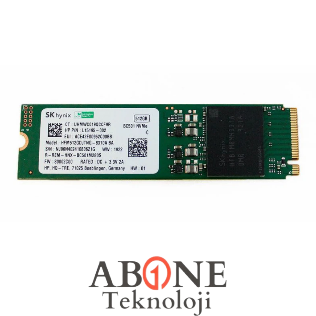 Skhynix 512 GB HFM512GDHTNG-8310A M.2 SSD - İkinci El